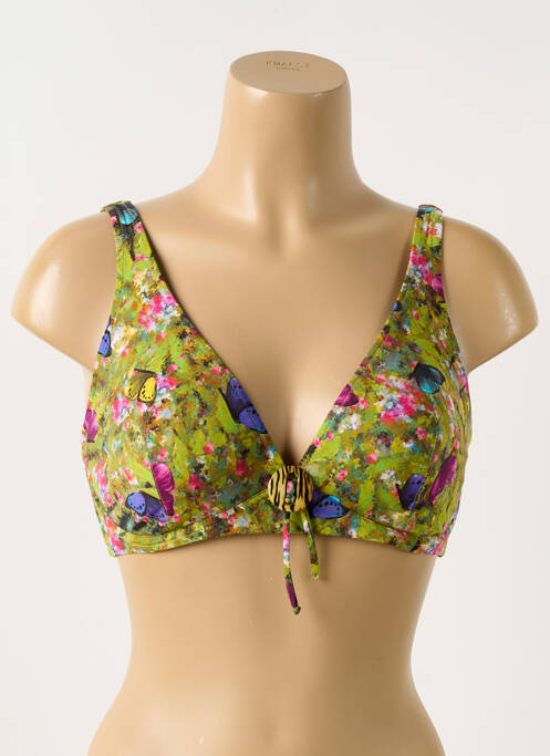 Sutien de costum de baie verde ANTIGEL femeie