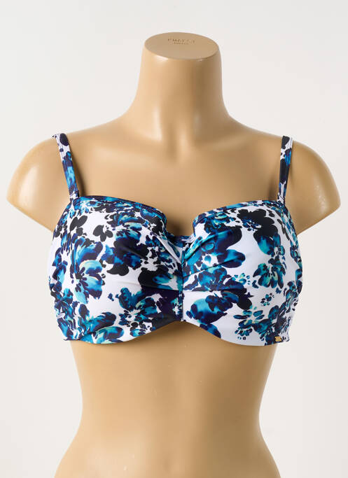 Sutien de costum de baie albastru 000010745342 femeie