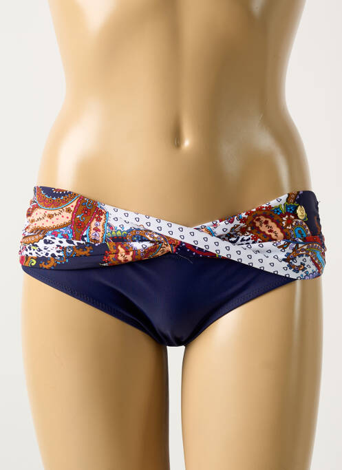 Chiloți de baie albastru PROMISE femeie