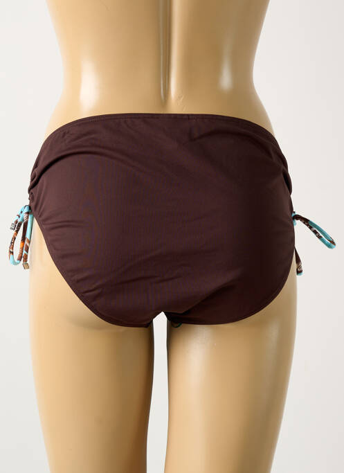 Chiloți de baie maro SUN PLAYA femeie