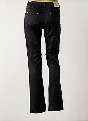 Pantalon drept țesătură poplin mărime normală negru PAUL BRIAL femeie