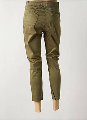 Pantalon 7/8 elasticitate mărime normală verde PAUL BRIAL femeie