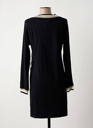 Rochie scurtă mâneci lungi mâneci lungi negru MALOKA femeie