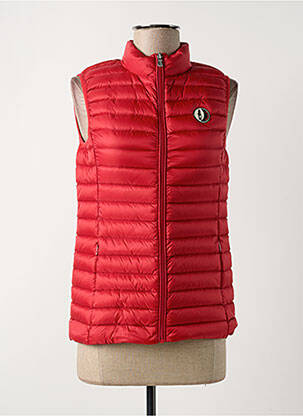 Geacă matlasată roșu RIVIERES DE LUNE femeie