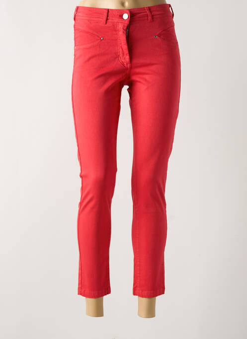 Blugi cu croială slim roșu PAUL BRIAL femeie