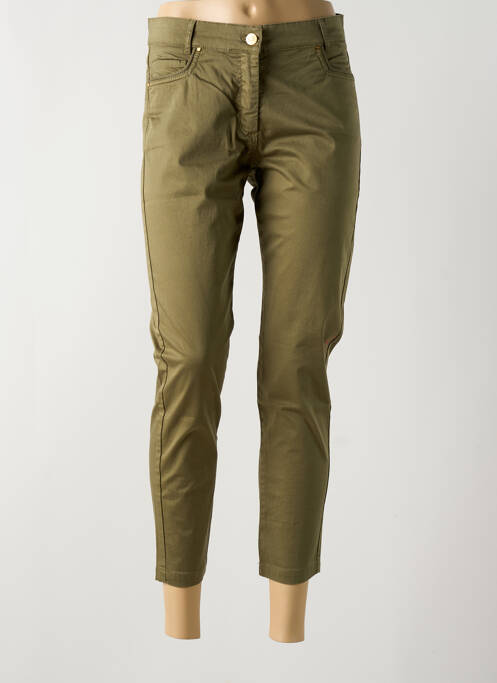 Pantalon 7/8 verde PAUL BRIAL femeie