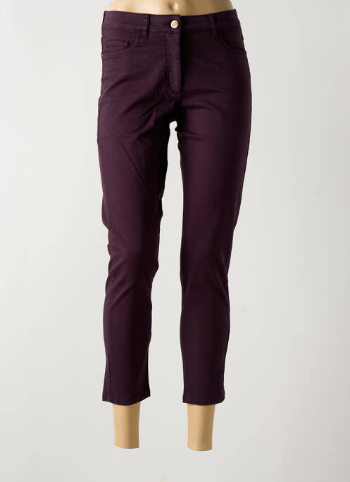 Pantalon 7/8 violet PAUL BRIAL femeie