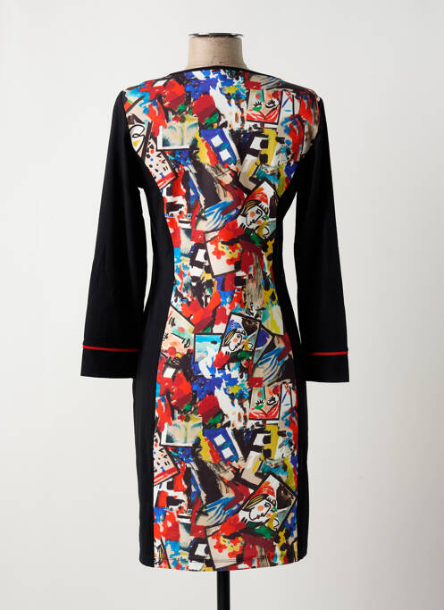 Rochie midi negru MALOKA femeie