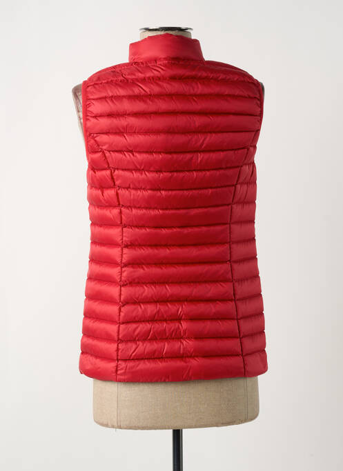 Geacă matlasată roșu RIVIERES DE LUNE femeie