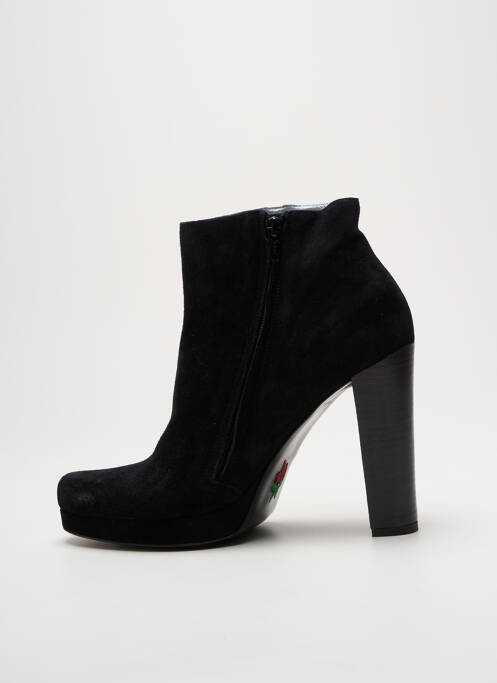 Botine/Ghete negru FREE LANCE femeie
