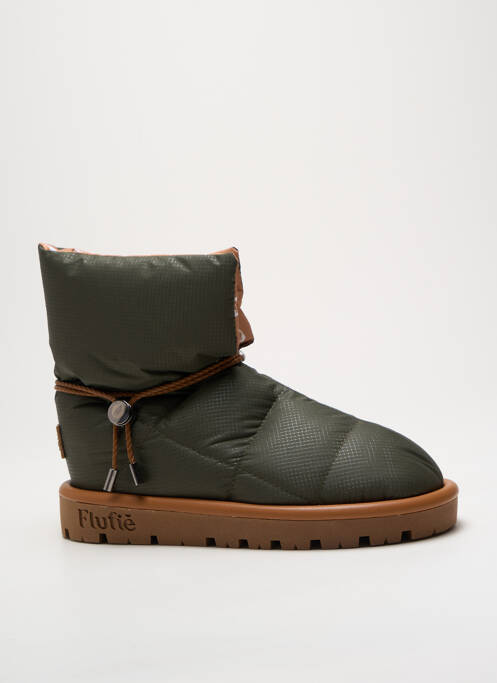 Botine/Ghete verde FLUFIÉ femeie