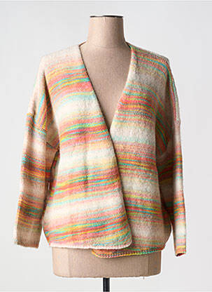 Vestă cu mâneci lungi portocaliu MAEVY femeie