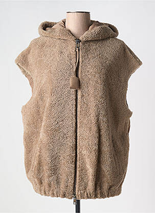 Geacă matlasată maro VENTCOUVERT femeie