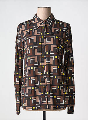 Cămașă maro MALIPARMI femeie