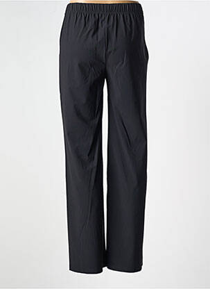 Pantalon drept talie elastică mărime normală negru MAYJUNE femeie