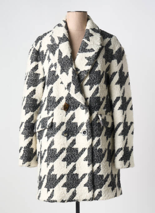 Palton lung gri MALIPARMI femeie