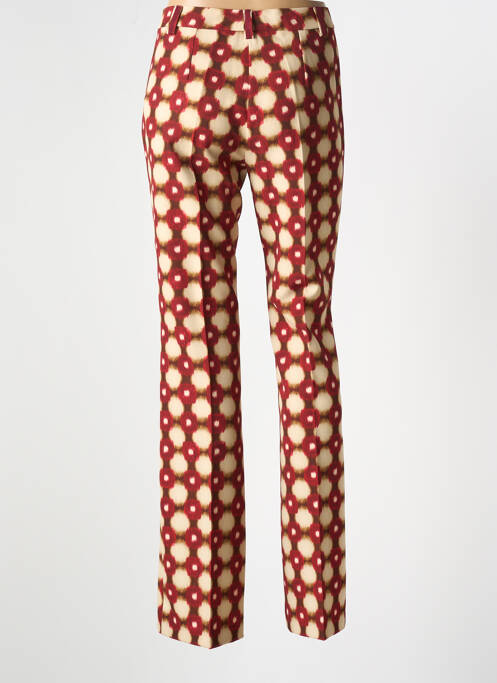 Pantalon drept roșu MALIPARMI femeie