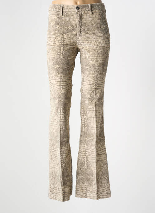 Pantalon evazat bej MASON'S femeie