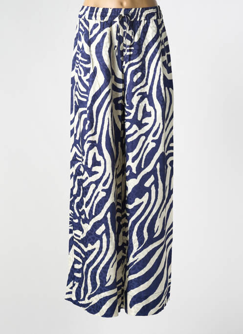 Pantalon larg albastru ESSENTIEL ANTWERP femeie