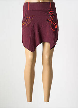 Fustă scurtă violet COLINE femeie