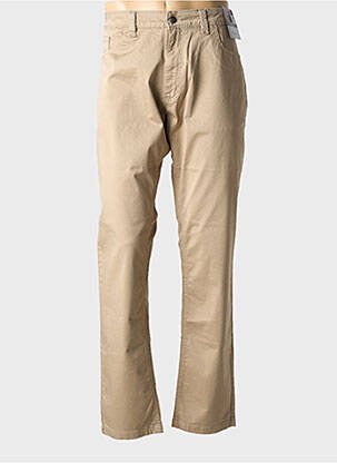 Pantalon drept elasticitate mărime normală bej KITISO femeie