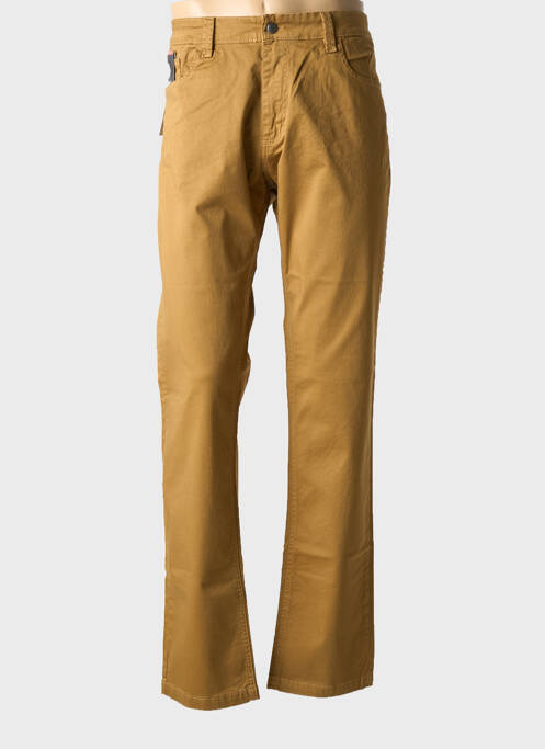 Pantalon drept elasticitate mărime normală bej închis KITISO femme