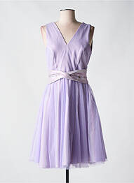 Rochie midi fără mâneci fără mâneci violet RINASCIMENTO femeie