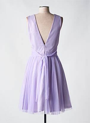 Rochie midi fără mâneci fără mâneci violet RINASCIMENTO femeie
