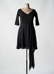 Rochie midi mâneci 3/4 mâneci 3/4 negru RINASCIMENTO femeie
