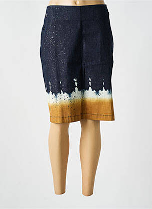 Fustă midi albastru FUEGO WOMAN femeie