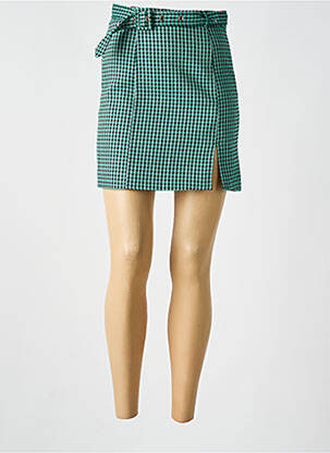 Fustă scurtă verde FRACOMINA femeie