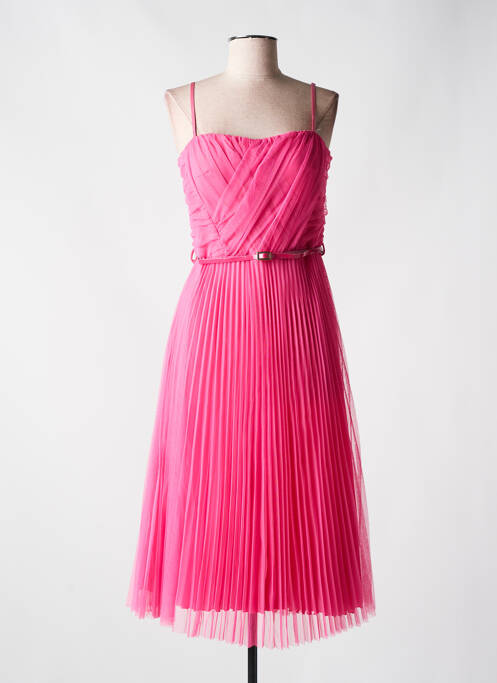 Rochie midi roz RINASCIMENTO femeie