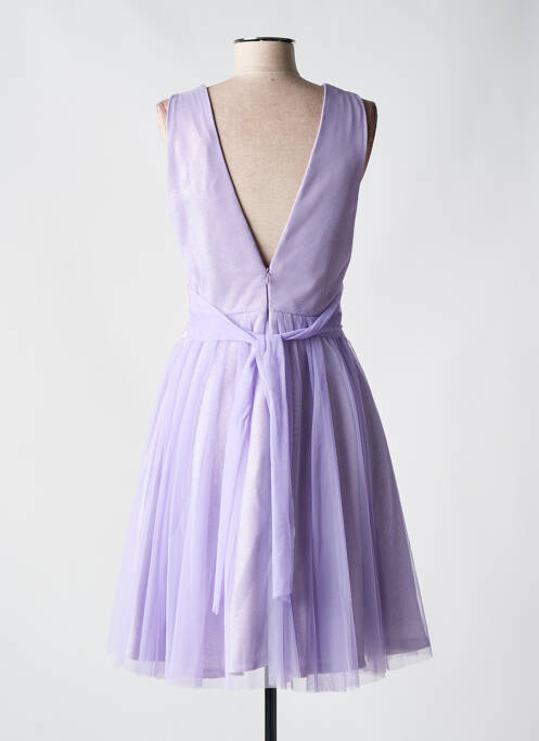 Rochie midi violet RINASCIMENTO femeie
