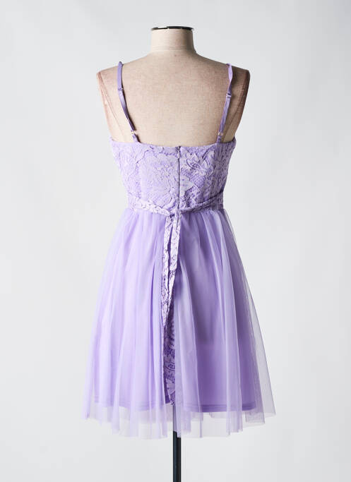 Rochie midi violet RINASCIMENTO femeie