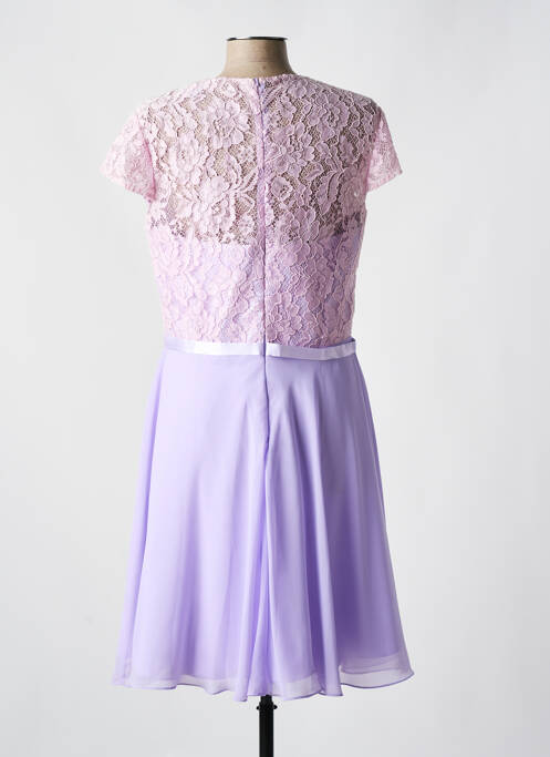 Rochie midi violet FASHION NEW YORK femeie