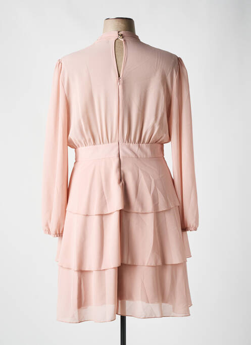 Rochie midi roz KITANA femeie