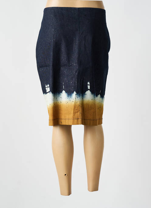 Fustă midi albastru FUEGO WOMAN femeie