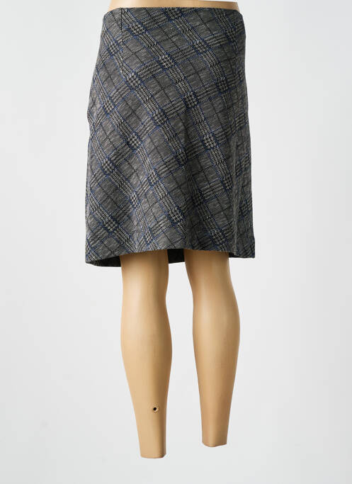 Fustă midi negru LO! LES FILLES femeie