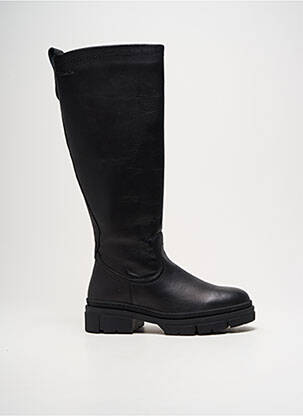 Cizme material neted toc de 4 la 6 cm negru TAMARIS femeie