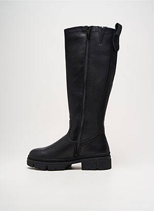 Cizme material neted toc de 4 la 6 cm negru TAMARIS femeie