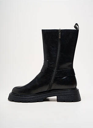 Botine/ghete material neted toc de 4 la 6 cm negru TAMARIS femeie