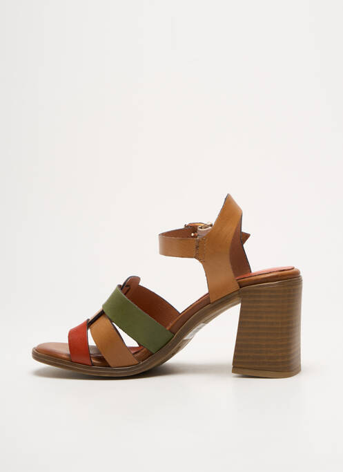 Sandale/Pantofi decupați verde TAMARIS femeie