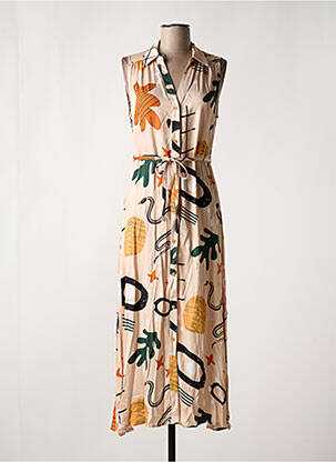 Rochie lungă bej ZIBI LONDON femeie