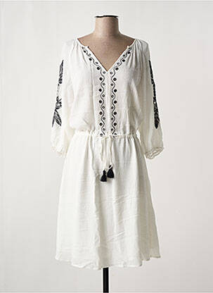 Rochie midi alb ESQUALO femeie