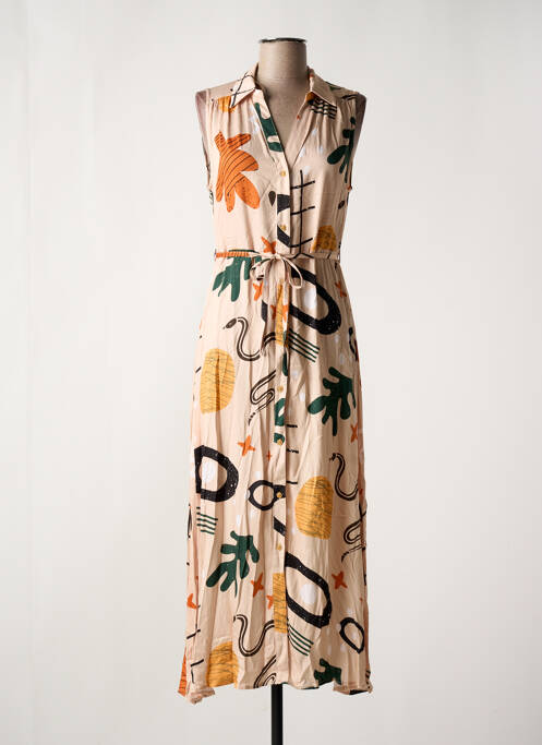 Rochie lungă bej ZIBI LONDON femeie