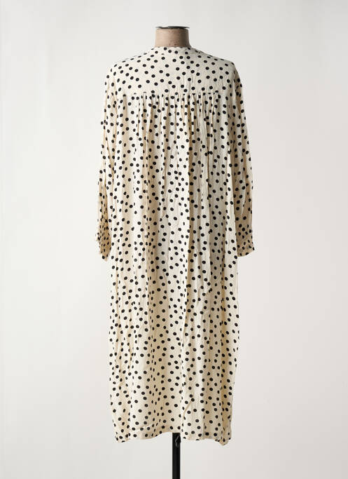 Rochie lungă alb MASAI femeie