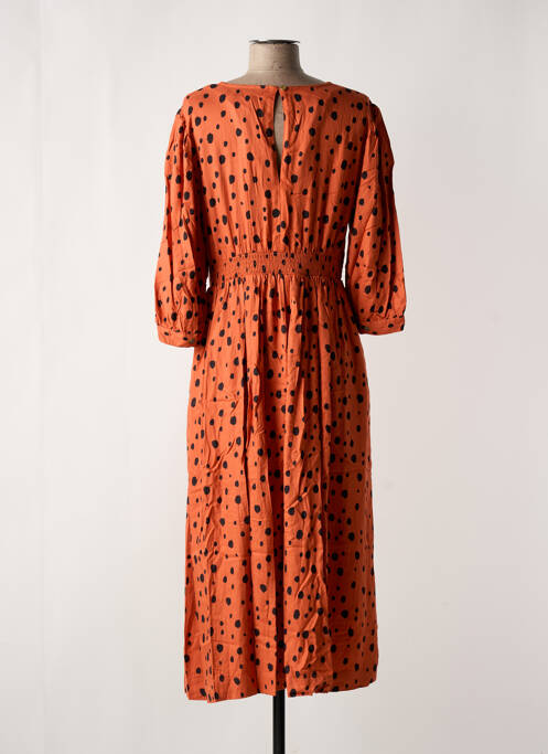 Rochie lungă maro WHITE STUFF femeie