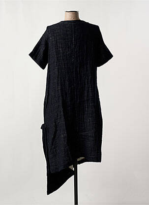 Rochie midi mâneci scurte mâneci scurte negru GERSHON BRAM femeie