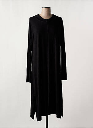 Rochie midi mâneci lungi mâneci lungi negru OZAI N KU femeie