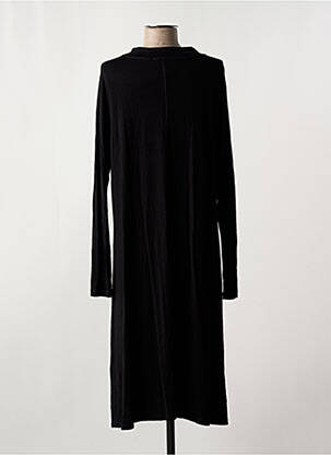 Rochie midi mâneci lungi mâneci lungi negru OZAI N KU femeie